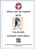 Worp van de maand april